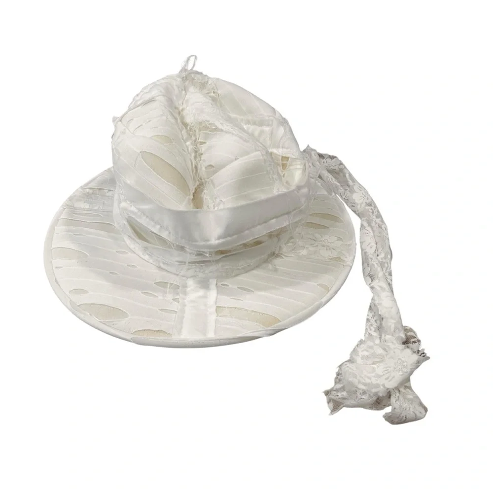 Chasing Fireflies Wishcraft LaceMummy Costume girls size 10 white Halloween 3pc